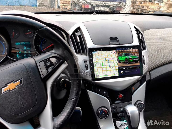 Магнитола android 2.32 Cruze 2012-15 Silver