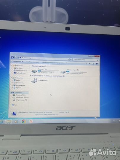 Ноутбук acer