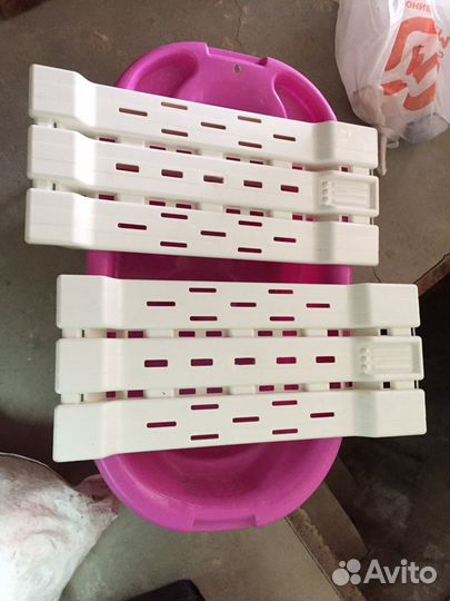 Ванночка для купания с подставками