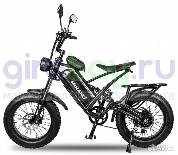 Электровелосипед Minako FOX (48v/15Ah) Спицы