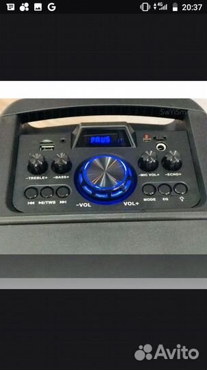 Блютуз колонка большая