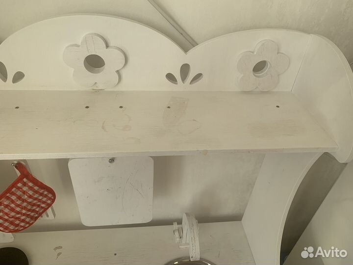 Кухня деревянная детская