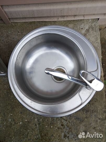 Мойка для кухни накладная из нержавейки