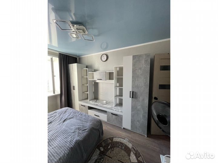 Гостиная (3м) белый (ателье светлое,крафт золотой)