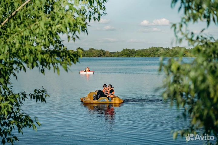 Беседки на карьере