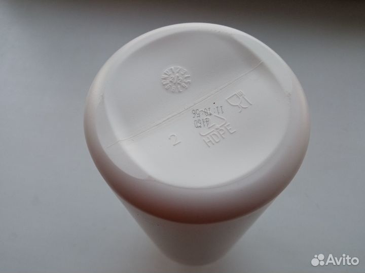 Тара 1 литр из толстого пластика для хим продукции