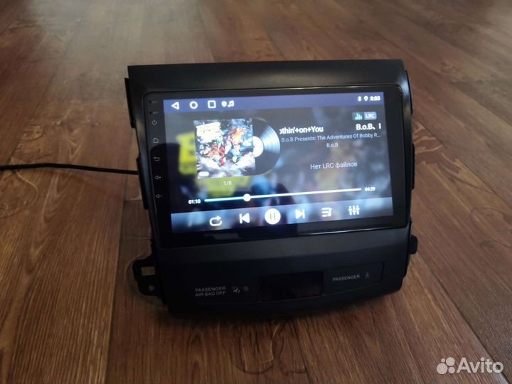 Магнитола 2 din android на Mitsubishi outlander