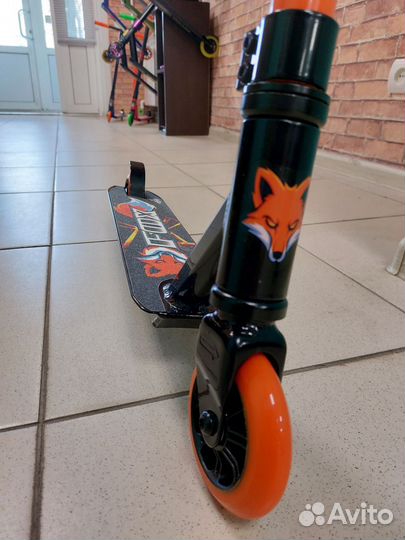 Трюковой самокат для начинающих