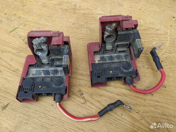 Chevrolet Aveo T300 клемма акб предохранителей