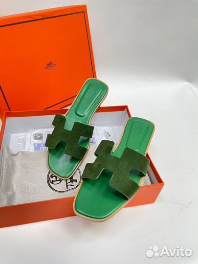 Шлепки Hermes женские Размер 36-41
