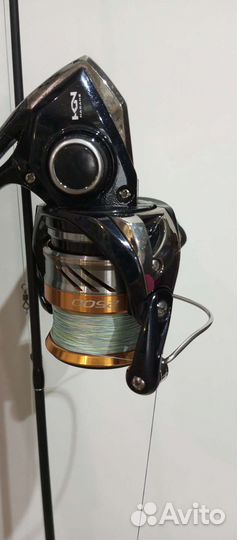 Катушка shimano nasci 2500,удилище major vierra