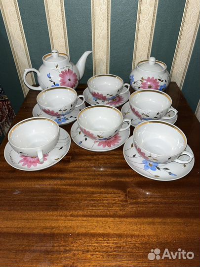Чайный сервиз Полевые цветы