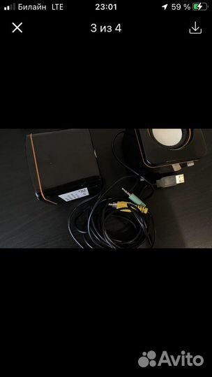 Продаются 2-е маленькие колонки