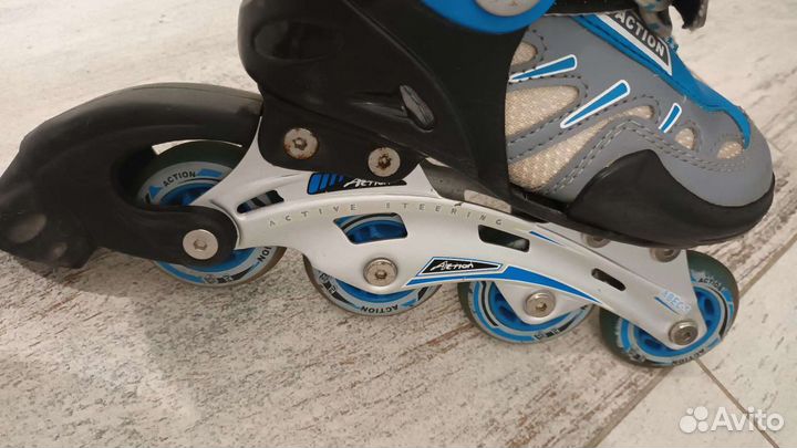 Роликовые коньки детские раздвижные