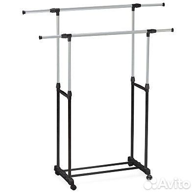 Вешалка напольная на колесах