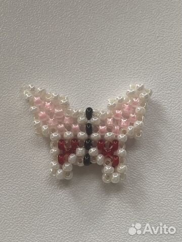 Бабочка из бисера