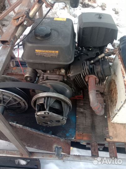 Снегоход самодельный