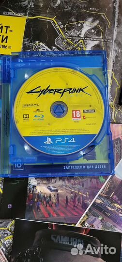 Cyberpunk 2077 Steelbook + Comicbook Вудуисты PS4