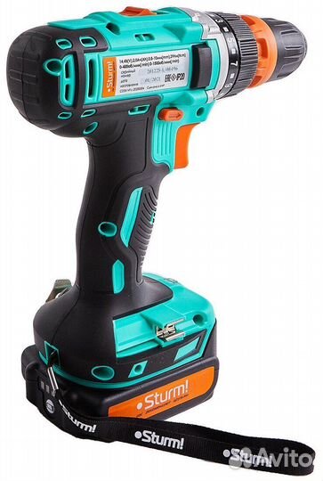 Шуруповерт Sturm CD3614T кейс в комплекте