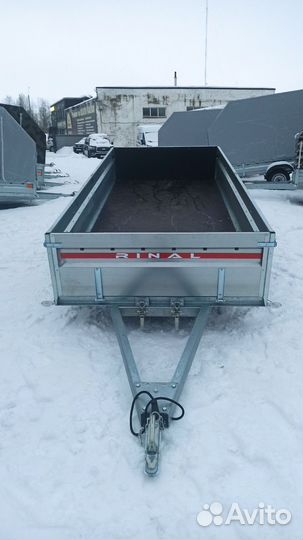 Прицеп 3.5х1.5 высокий борт 500 мм rinal 355