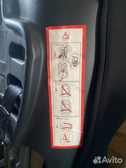 Детское автокресло бу