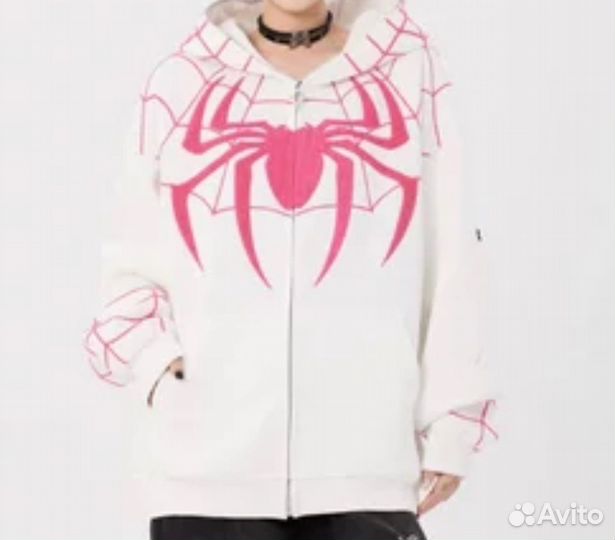 Худи, зипка, человек паук