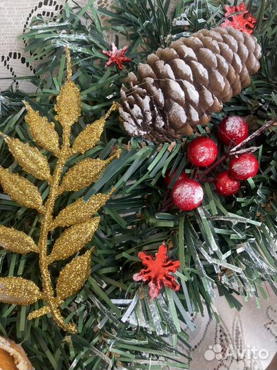 Новогодний венок большой