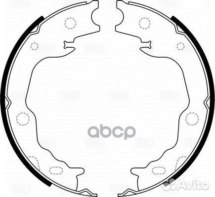 Колодки тормозные для а/м Toyota Camry (11) /Le