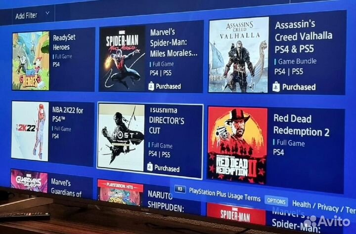 PlayStation 4 slim 1 tb + 2 джоя + более 400 игр