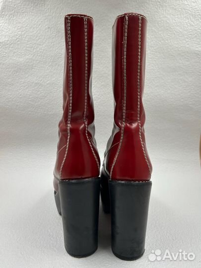 Chloe высокие ботинки на шнуровке платформа