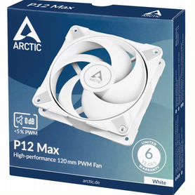 Корпусный вентилятор arctic P12 Max White 3 штуки