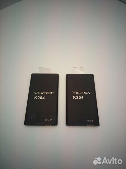 Батарея Vertex K204 3.7V 2500mah 2 штуки