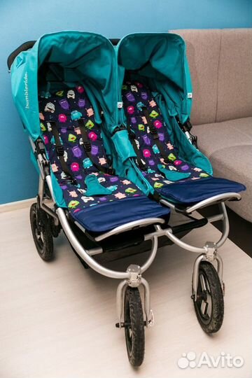 Коляска Bumbleride indie twin для двойни