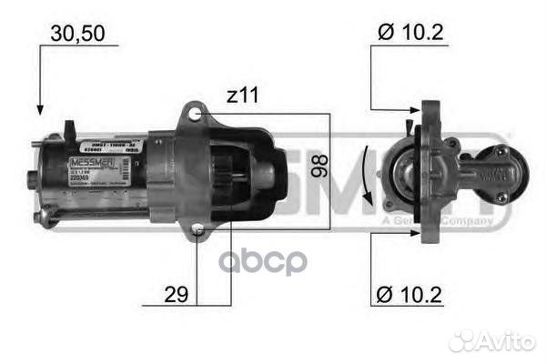 Стартер 220369 Era
