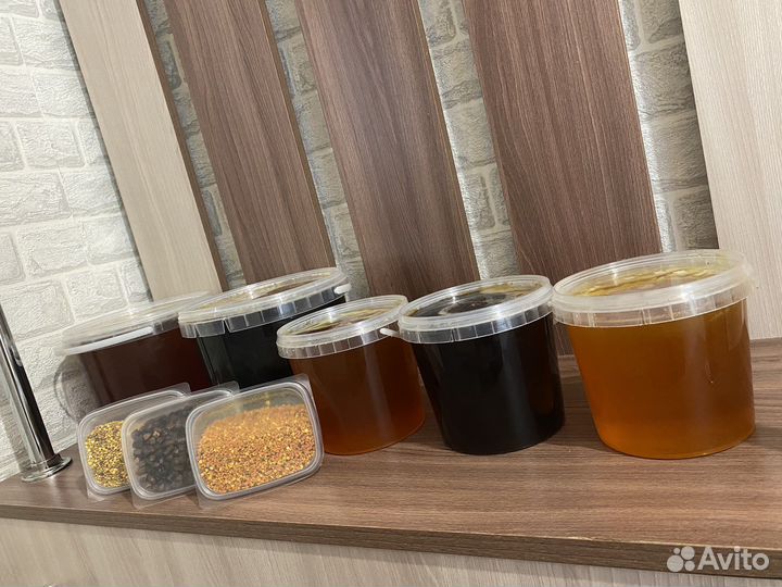 Мёд 2023 гречишный лесной цветочный