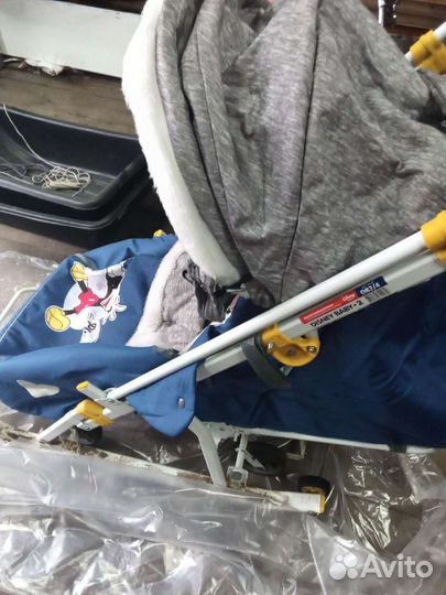 Коляска санки