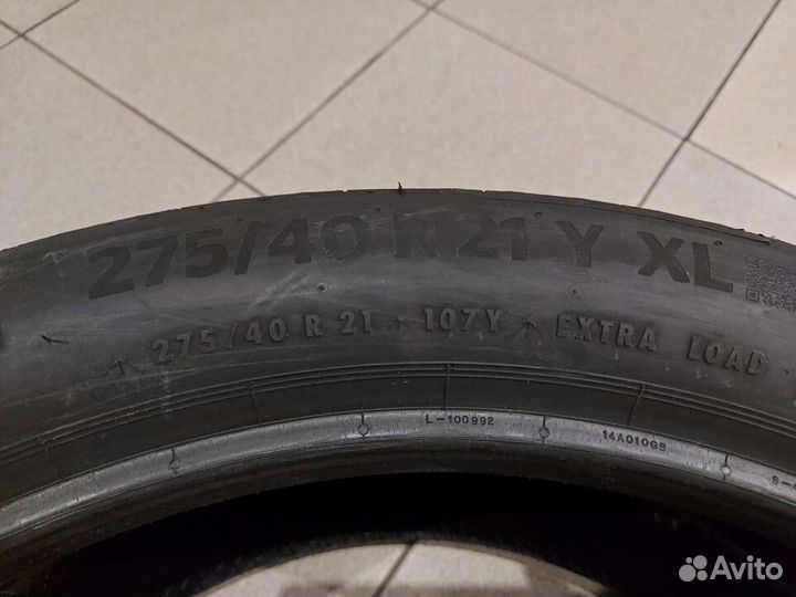 Continental PremiumContact 6 SSR 275/40 R21 и 315/35 R21