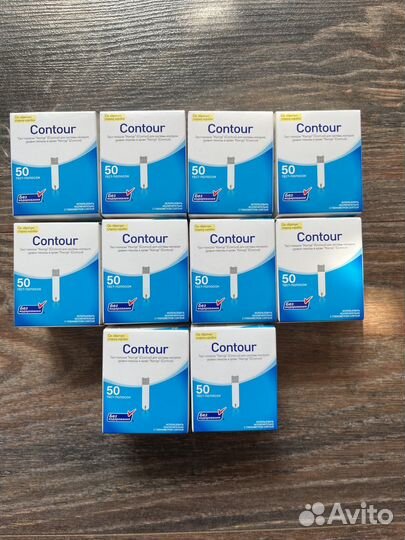 Тест полоски контур