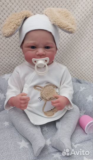 Кукла реборн 46см девочка