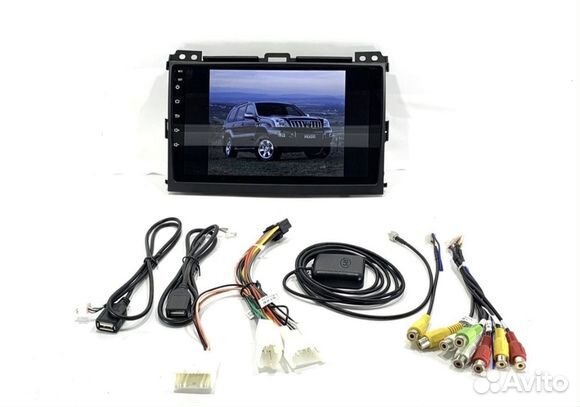 Магнитола Android 10 2/32 GB Toyota Prado 03-09