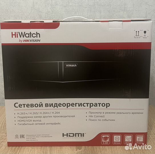 Видеорегистратор IP Hikvision Hiwach 8 каналов