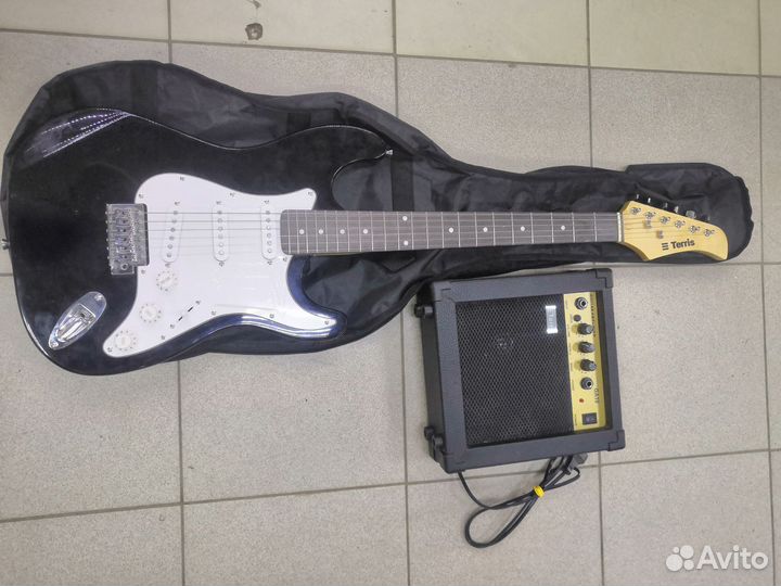 Электро гитара Terris + комбик