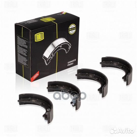 Колодки тормозные барабанные зад GF1662 Tr