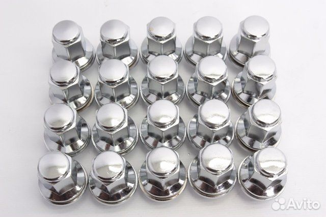 Комплект гаек 20шт. М14x1.5 пресс-шайба HEX22