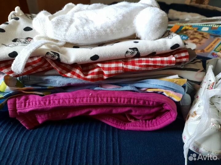 Пакет вещей для девочек 68-74