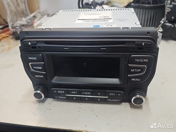 Магнитола Kia Ceed (JD) 2012-2018 96170A2100WK