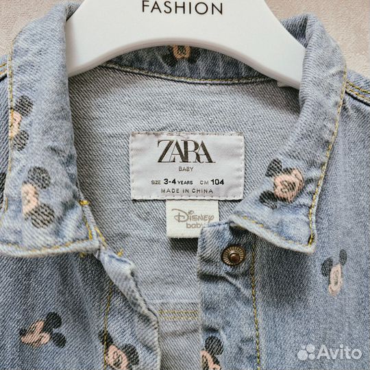 Джинсовка zara детская