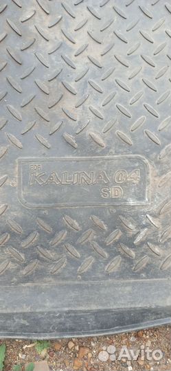 Коврик в багажник Калина 1