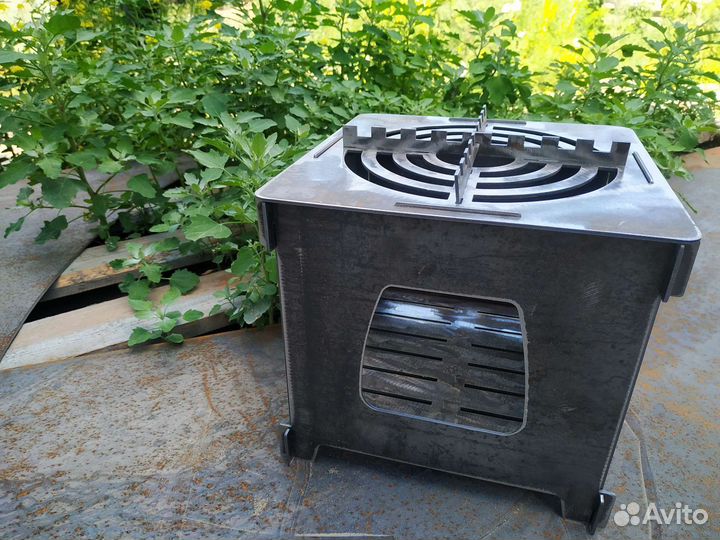 Печка щепочница