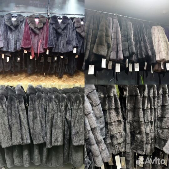 Норковые шубы все размеры